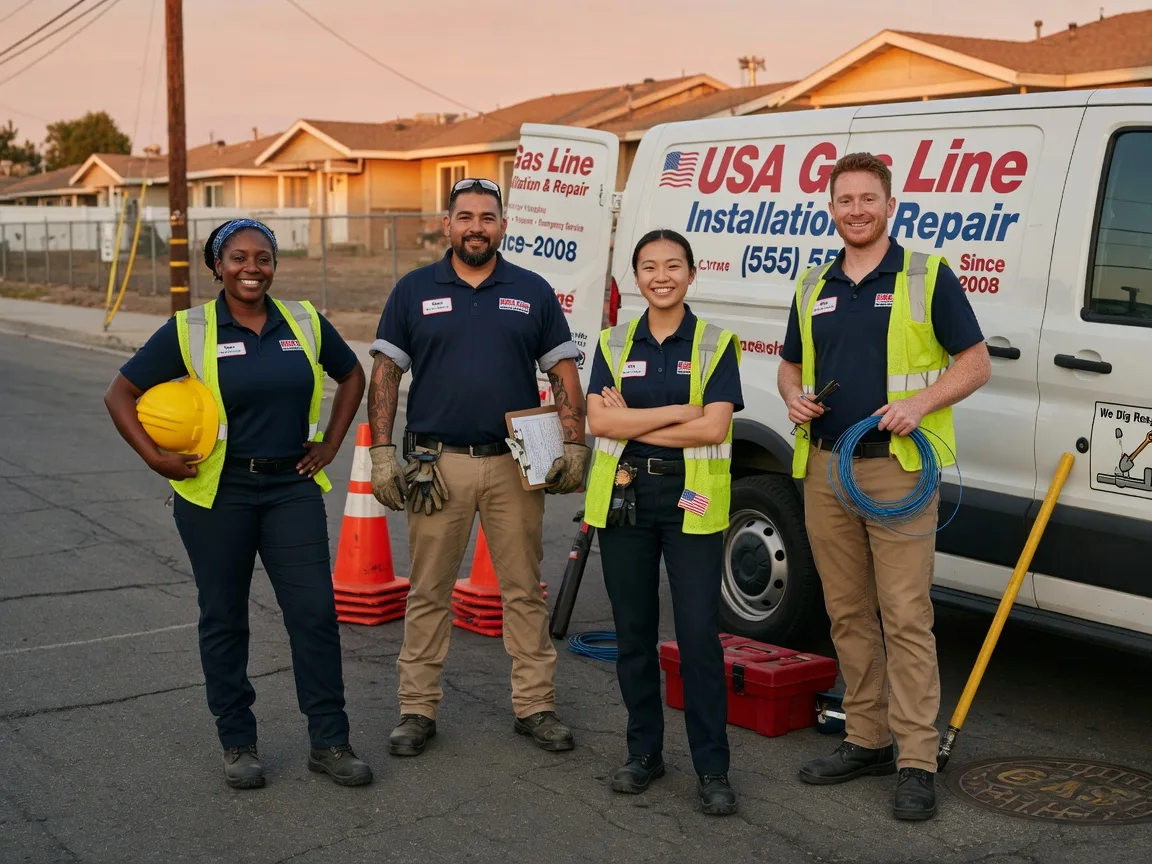 Gas Line Installation company in Coatesville, IN